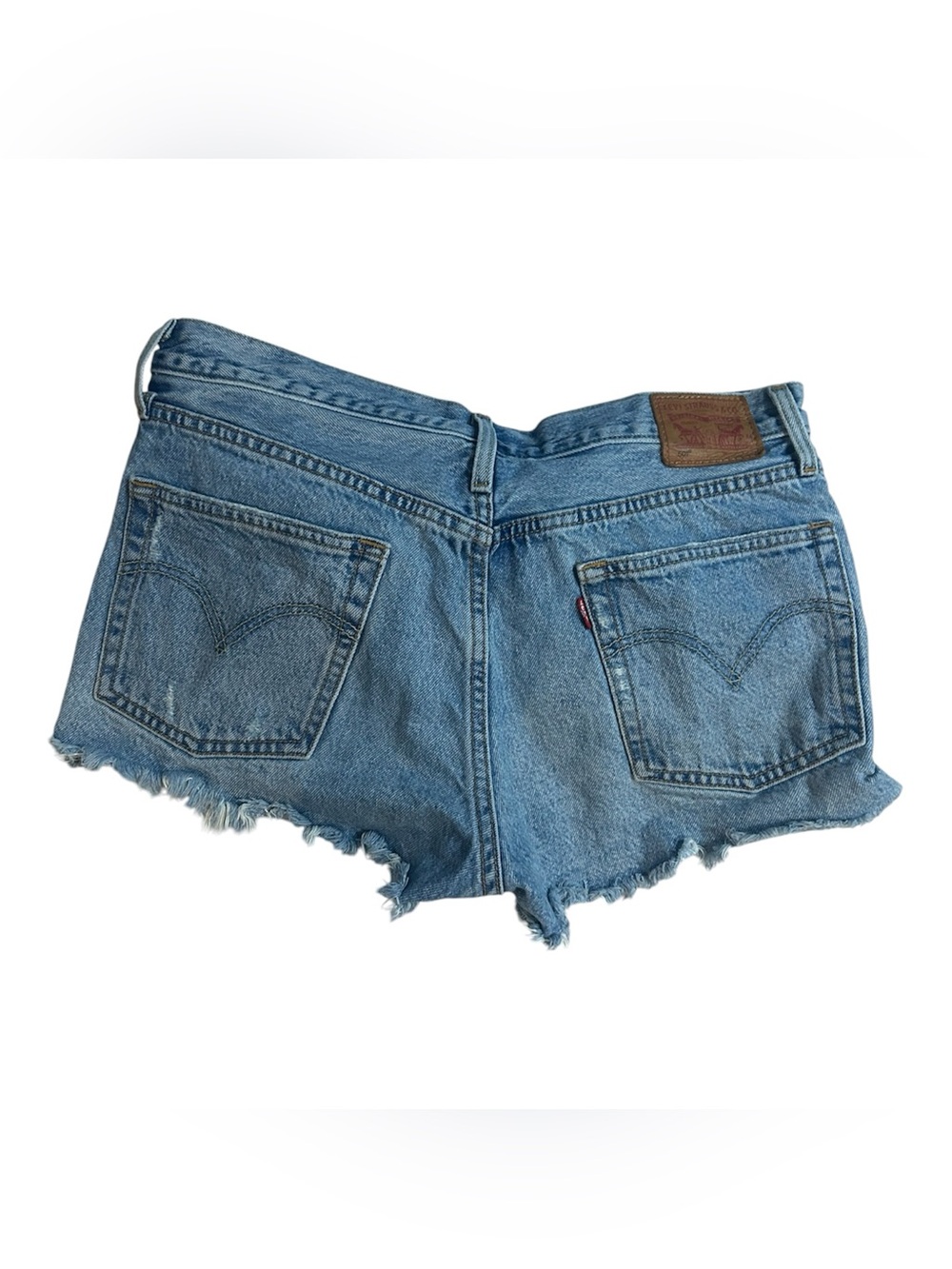 Levi’s Women’s Blue Denim Cutoff Shorts